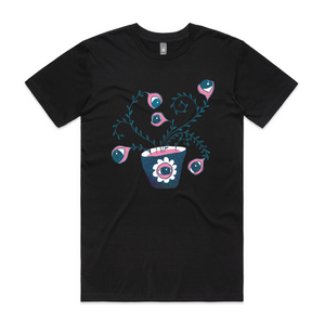 Eye Plant Tee by Lonely Kids Club. All clothing from our T-shirts to our shorts and hoodies are ethically made, and printed packed and shipped from Sydney.