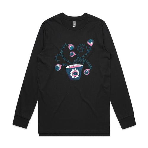 Eye Plant Tee by Lonely Kids Club. All clothing from our T-shirts to our shorts and hoodies are ethically made, and printed packed and shipped from Sydney.