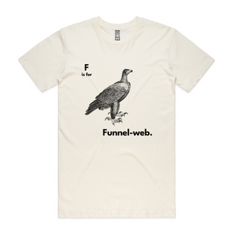 F Is For Funnel Web Tee