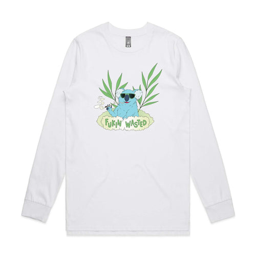 Fukin Wasted Tee by Lonely Kids Club. All clothing from our T-shirts to our shorts and hoodies are ethically made, and printed packed and shipped from Sydney.