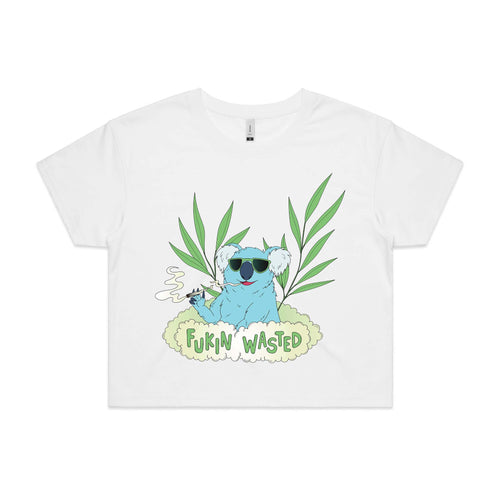 Fukin Wasted Tee by Lonely Kids Club. All clothing from our T-shirts to our shorts and hoodies are ethically made, and printed packed and shipped from Sydney.