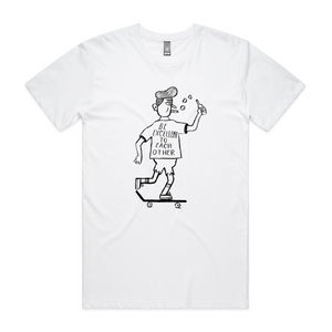 Failr Be Excellent Tee by Lonely Kids Club. All clothing from our T-shirts to our shorts and hoodies are ethically made, and printed packed and shipped from Sydney.