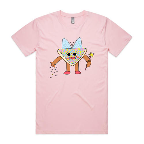 Fairy Bread Tee by Lonely Kids Club. All clothing from our T-shirts to our shorts and hoodies are ethically made, and printed packed and shipped from Sydney.
