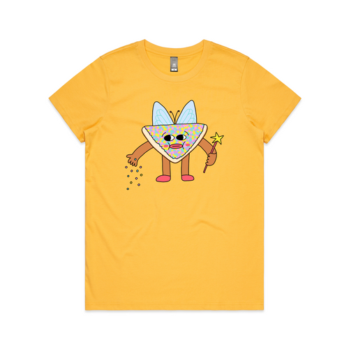 Fairy Bread Tee by Lonely Kids Club. All clothing from our T-shirts to our shorts and hoodies are ethically made, and printed packed and shipped from Sydney.