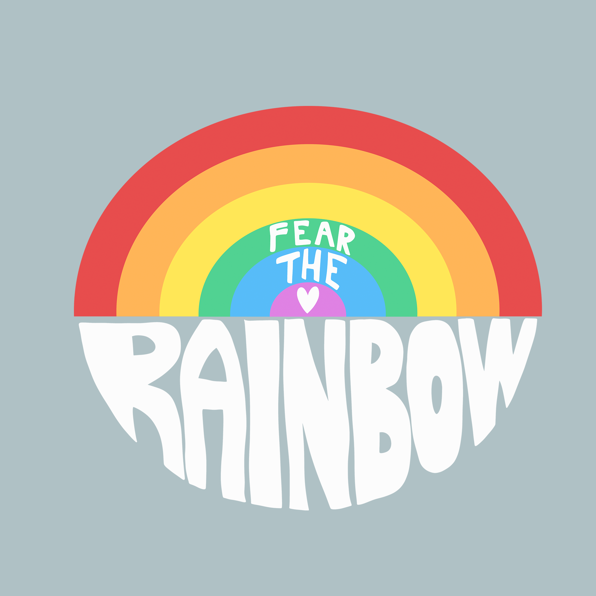 Fear The Rainbow Tee