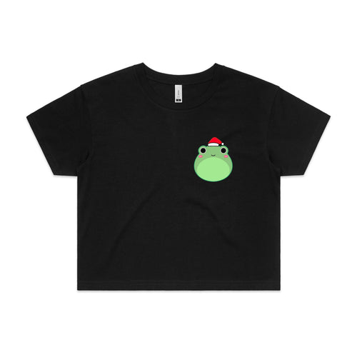 Festive Frog Tee by Lonely Kids Club. All clothing from our T-shirts to our shorts and hoodies are ethically made, and printed packed and shipped from Sydney.