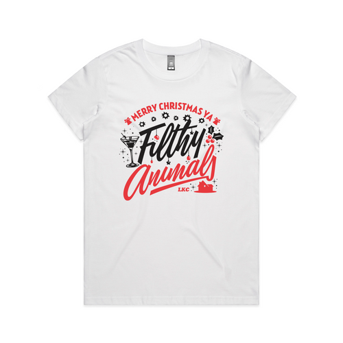 Filthy Animals Tee by Lonely Kids Club. All clothing from our T-shirts to our shorts and hoodies are ethically made, and printed packed and shipped from Sydney.