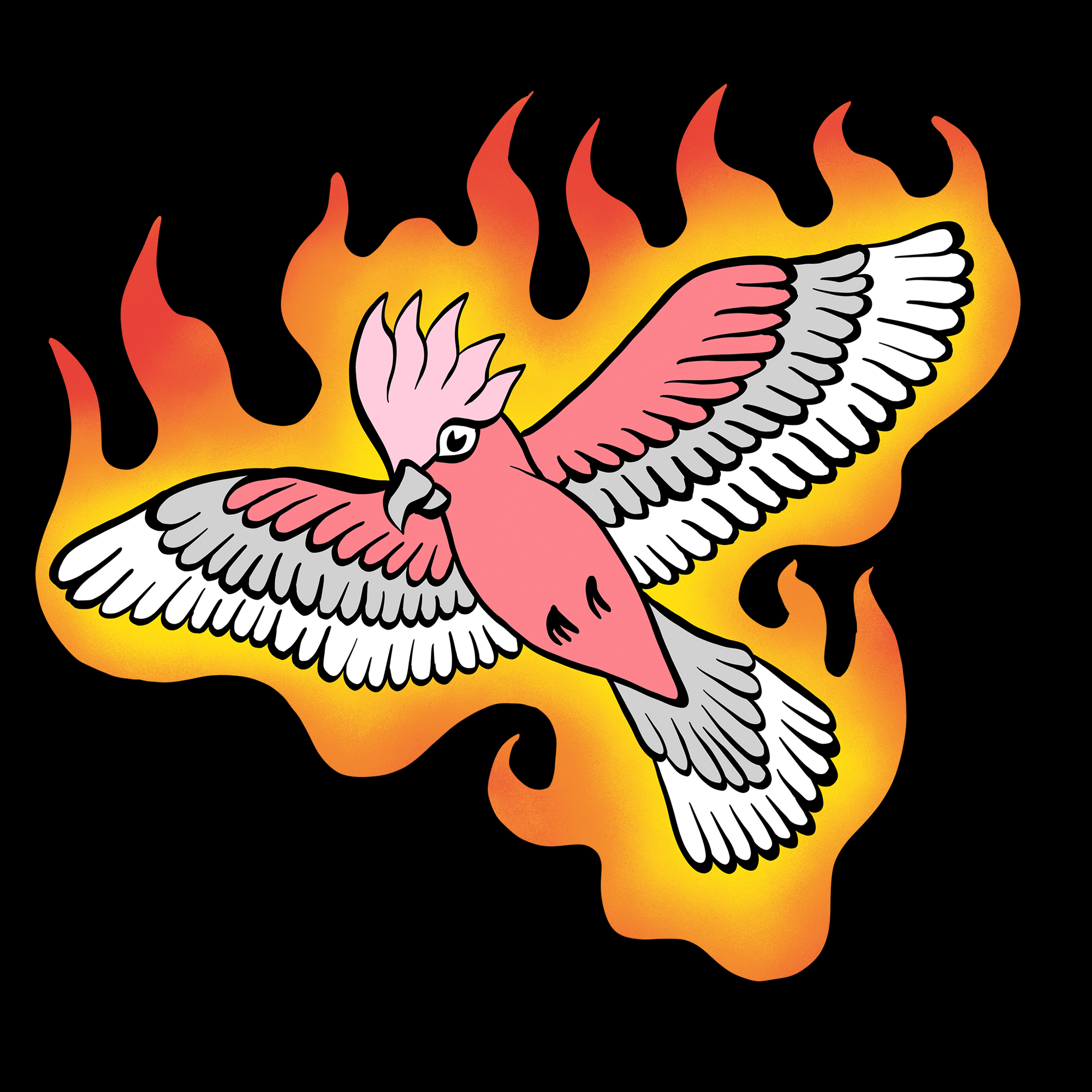 flamin galah t shirt australia bird tee