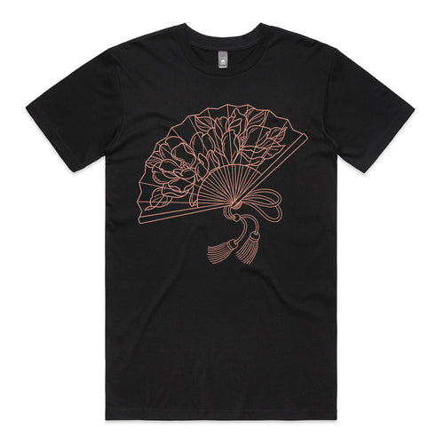 Floral Fan Tee by Lonely Kids Club. All clothing from our T-shirts to our shorts and hoodies are ethically made, and printed packed and shipped from Sydney.