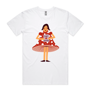 Forgive Yourself Tee by Lonely Kids Club. All clothing from our T-shirts to our shorts and hoodies are ethically made, and printed packed and shipped from Sydney.