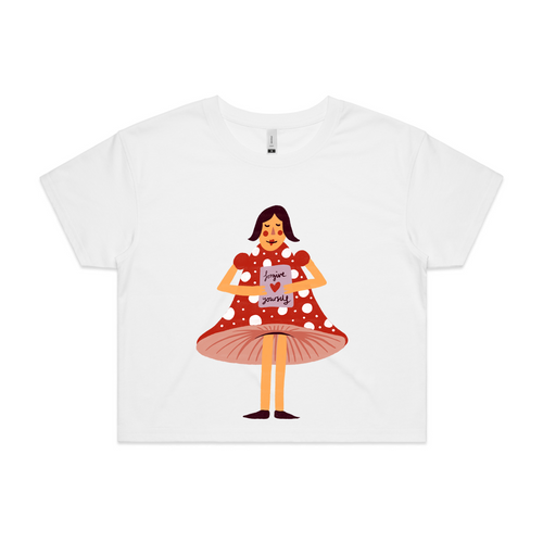 Forgive Yourself Tee by Lonely Kids Club. All clothing from our T-shirts to our shorts and hoodies are ethically made, and printed packed and shipped from Sydney.