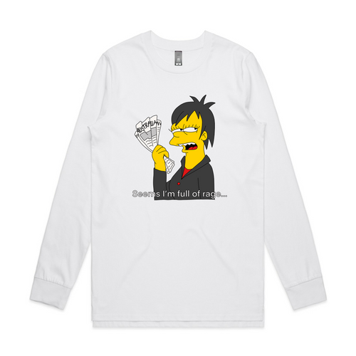 Full Of Rage Tee by Lonely Kids Club. All clothing from our T-shirts to our shorts and hoodies are ethically made, and printed packed and shipped from Sydney.