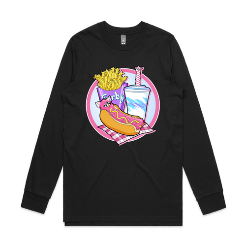 Furby Snacks Tee by Lonely Kids Club. All clothing from our T-shirts to our shorts and hoodies are ethically made, and printed packed and shipped from Sydney.