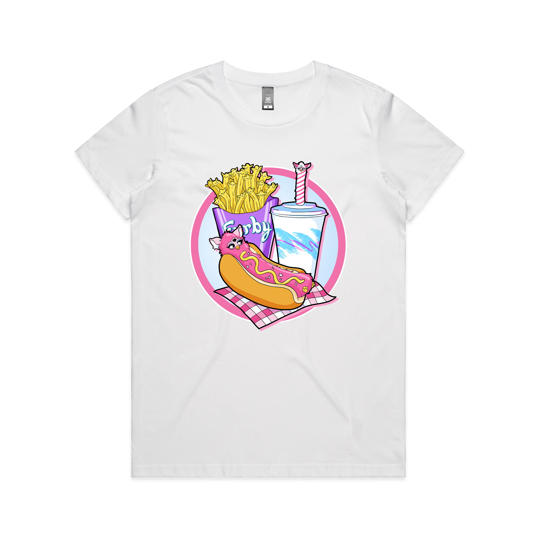 Furby Snacks Tee