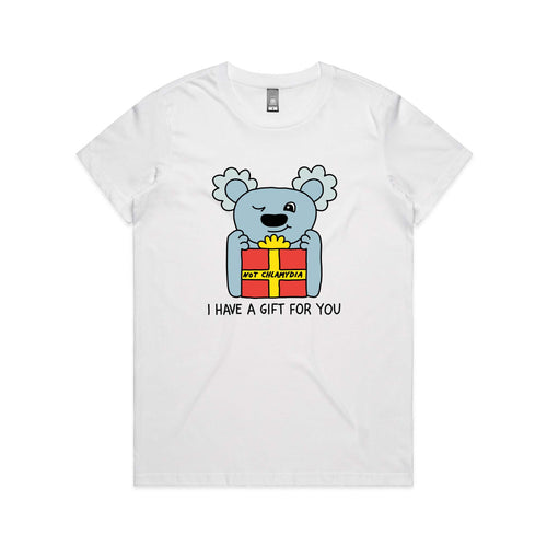 Gift For You Tee by Lonely Kids Club. All clothing from our T-shirts to our shorts and hoodies are ethically made, and printed packed and shipped from Sydney.