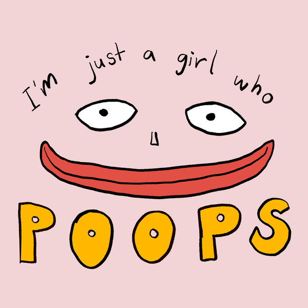 Girl Who Poops Tee