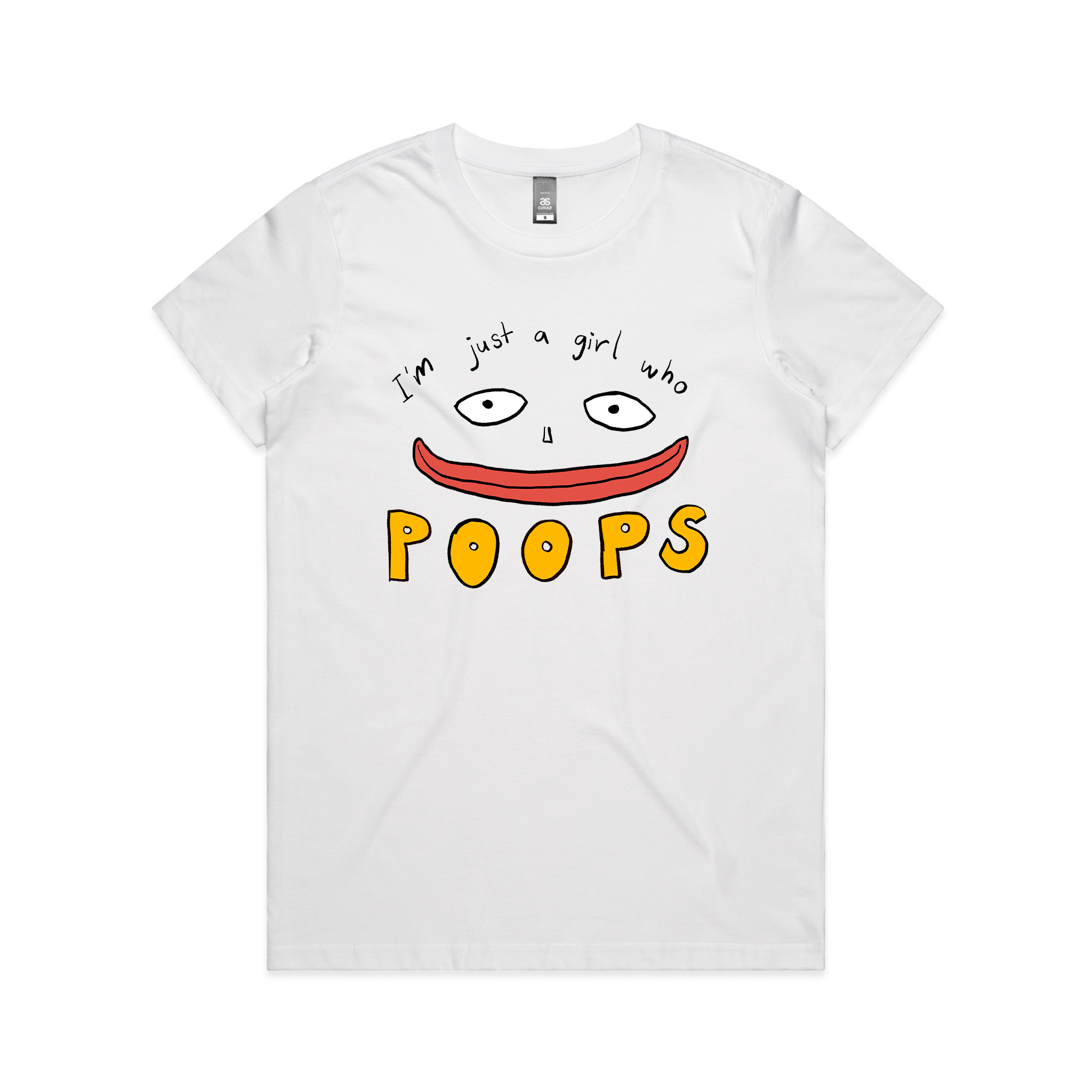 Girl Who Poops Tee