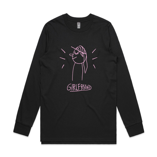 Girlfriend Tee by Lonely Kids Club. All clothing from our T-shirts to our shorts and hoodies are ethically made, and printed packed and shipped from Sydney.