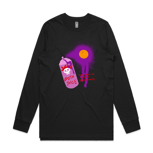 Goth Juice Tee by Lonely Kids Club. All clothing from our T-shirts to our shorts and hoodies are ethically made, and printed packed and shipped from Sydney.