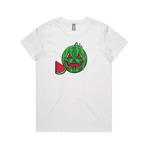 Hallowatermelon Tee by Lonely Kids Club. All clothing from our T-shirts to our shorts and hoodies are ethically made, and printed packed and shipped from Sydney.