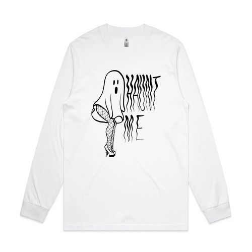 Haunt Me Tee by Lonely Kids Club. All clothing from our T-shirts to our shorts and hoodies are ethically made, and printed packed and shipped from Sydney.