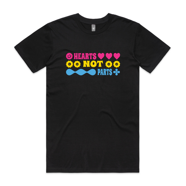 Hearts Not Parts Tee