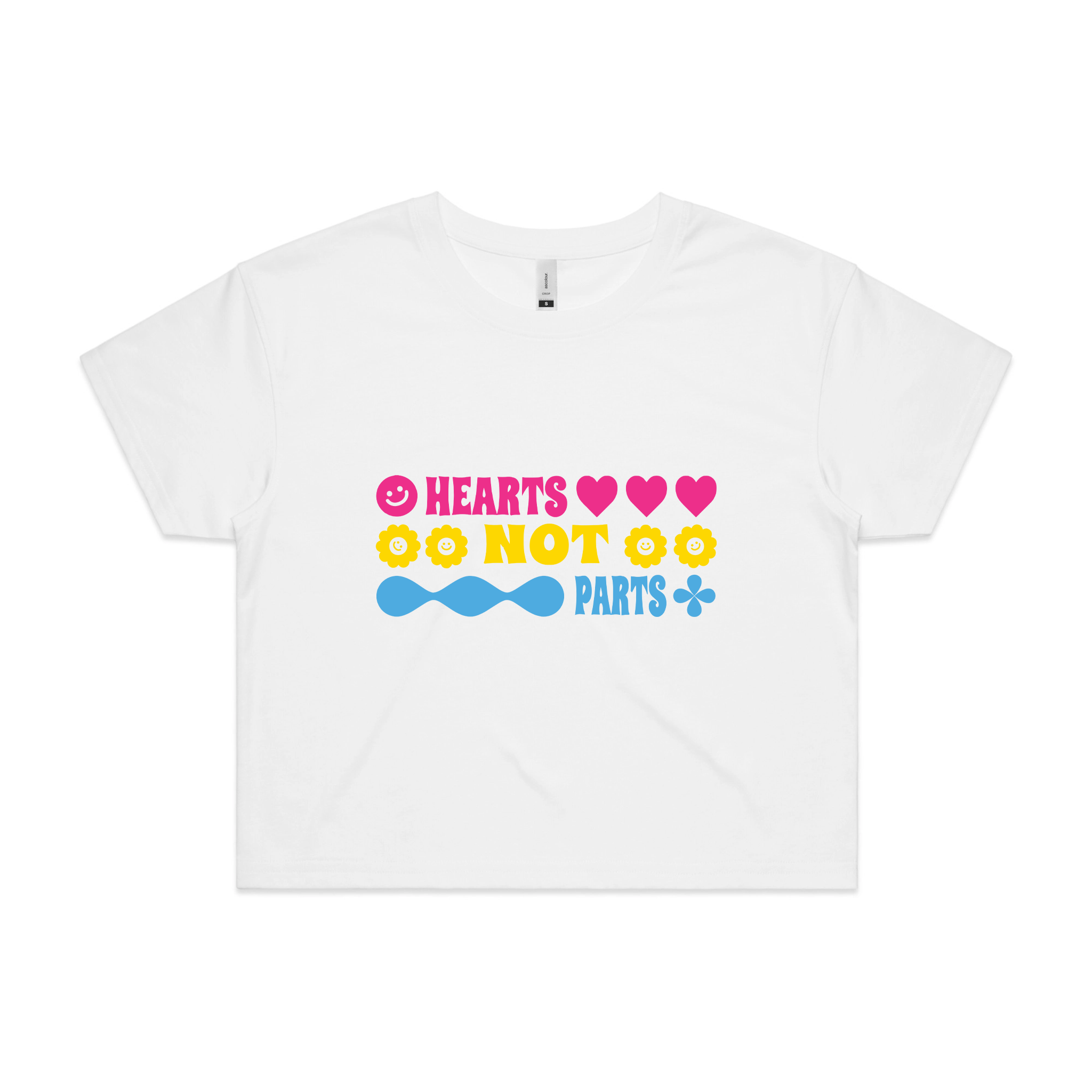 Hearts Not Parts Tee