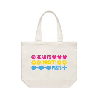 Hearts Not Parts Tote