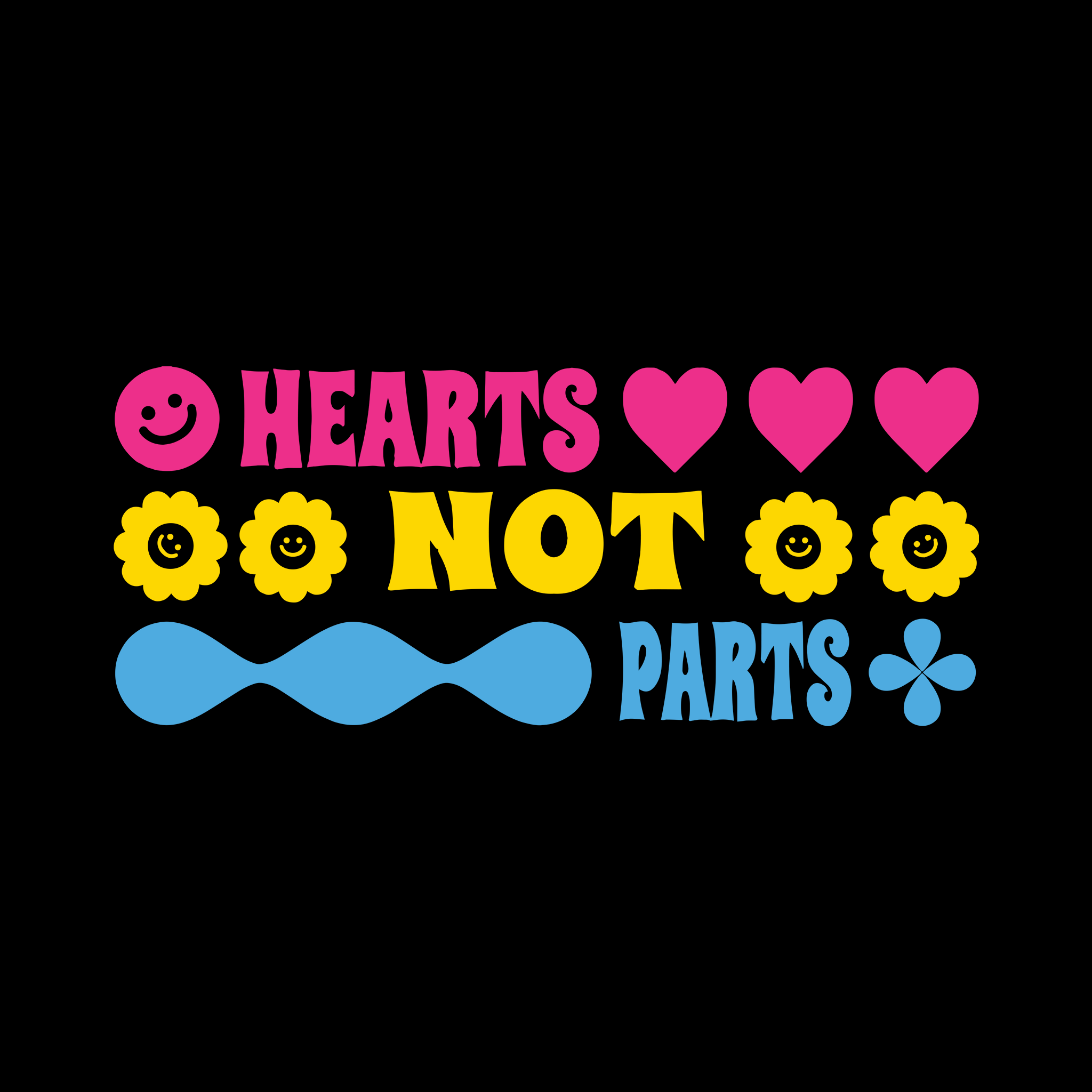 Hearts Not Parts Tote