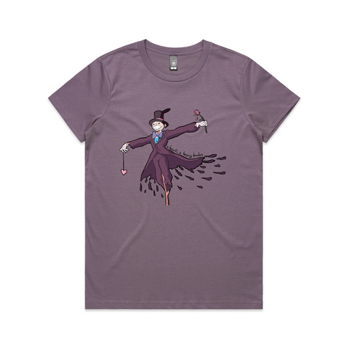 The Heart's A Heavy Burden Tee by Lonely Kids Club. All clothing from our T-shirts to our shorts and hoodies are ethically made, and printed packed and shipped from Sydney.