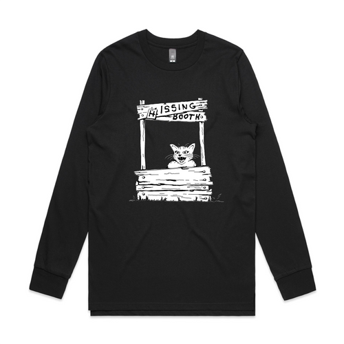 Hissing Booth Tee by Lonely Kids Club. All clothing from our T-shirts to our shorts and hoodies are ethically made, and printed packed and shipped from Sydney.