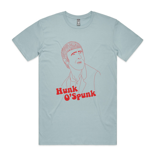Hunk O'Spunk Tee by Lonely Kids Club. All clothing from our T-shirts to our shorts and hoodies are ethically made, and printed packed and shipped from Sydney.