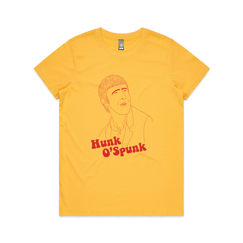 Hunk O'Spunk Tee by Lonely Kids Club. All clothing from our T-shirts to our shorts and hoodies are ethically made, and printed packed and shipped from Sydney.