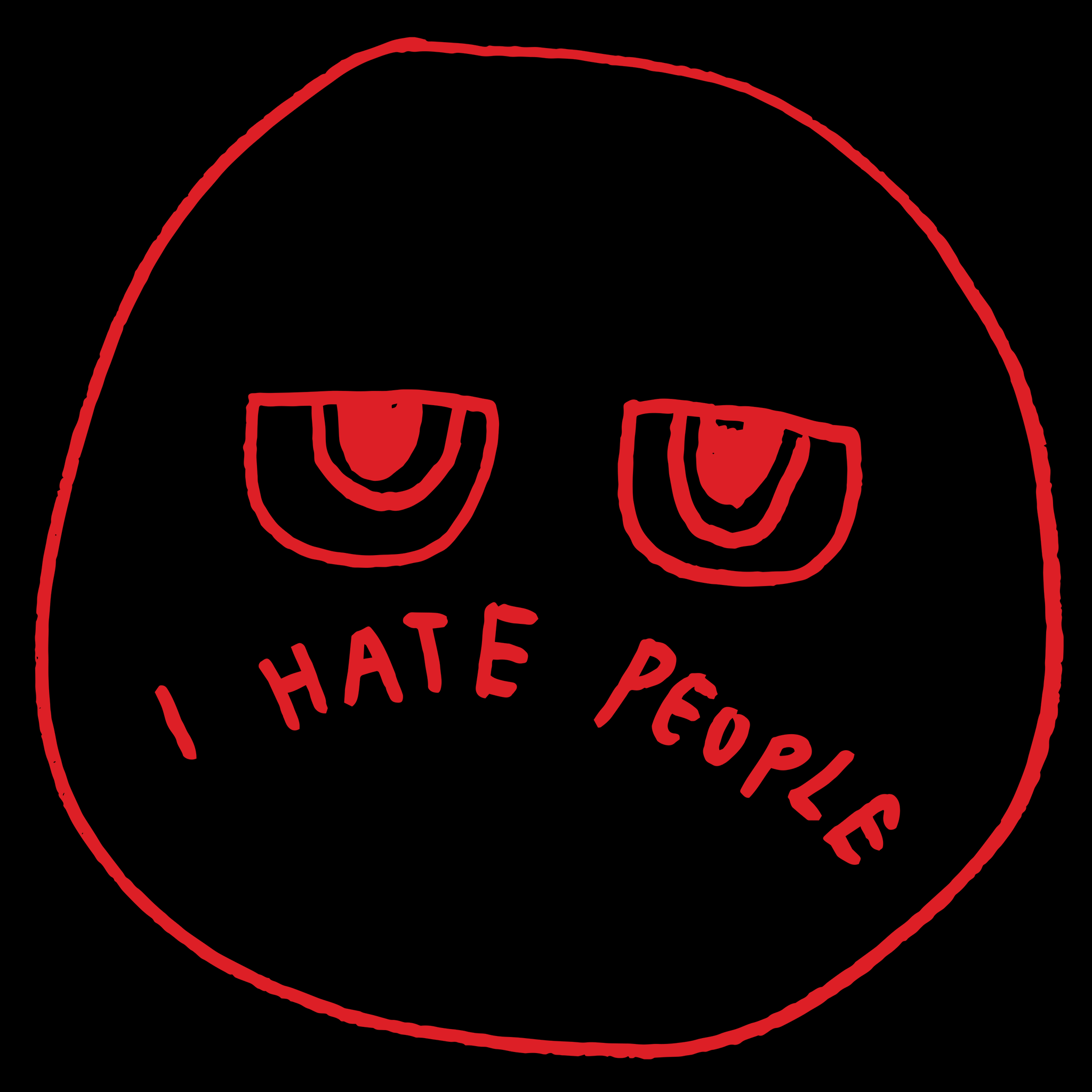 I Hate People Tee