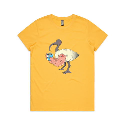 Ibis Arms Tee by Lonely Kids Club. All clothing from our T-shirts to our shorts and hoodies are ethically made, and printed packed and shipped from Sydney.