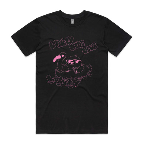 Ibis Floatie Tee by Lonely Kids Club. All clothing from our T-shirts to our shorts and hoodies are ethically made, and printed packed and shipped from Sydney.