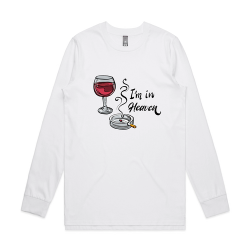 I'm In Heaven Tee by Lonely Kids Club. All clothing from our T-shirts to our shorts and hoodies are ethically made, and printed packed and shipped from Sydney.