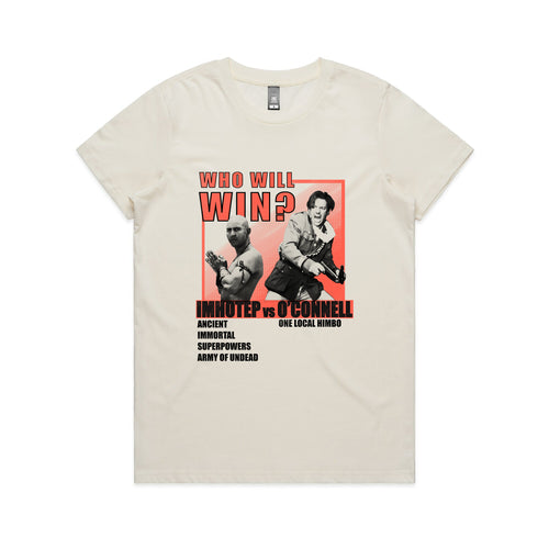 Imhotep vs O'Connell Tee by Lonely Kids Club. All clothing from our T-shirts to our shorts and hoodies are ethically made, and printed packed and shipped from Sydney.