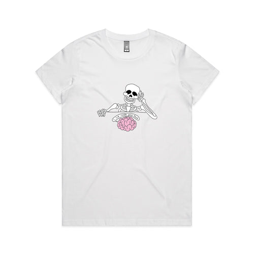 Inside Your Face Tee by Lonely Kids Club. All clothing from our T-shirts to our shorts and hoodies are ethically made, and printed packed and shipped from Sydney.