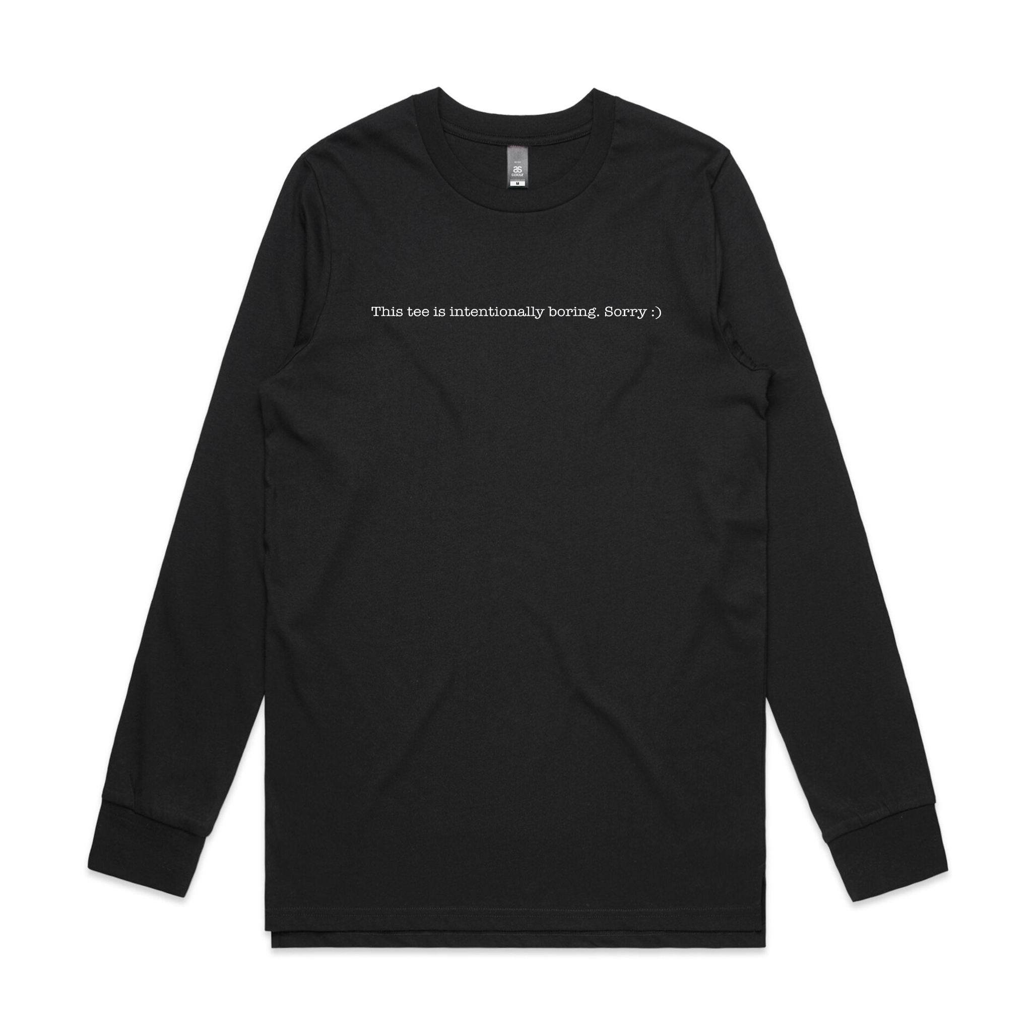 Intentionally Boring Tee