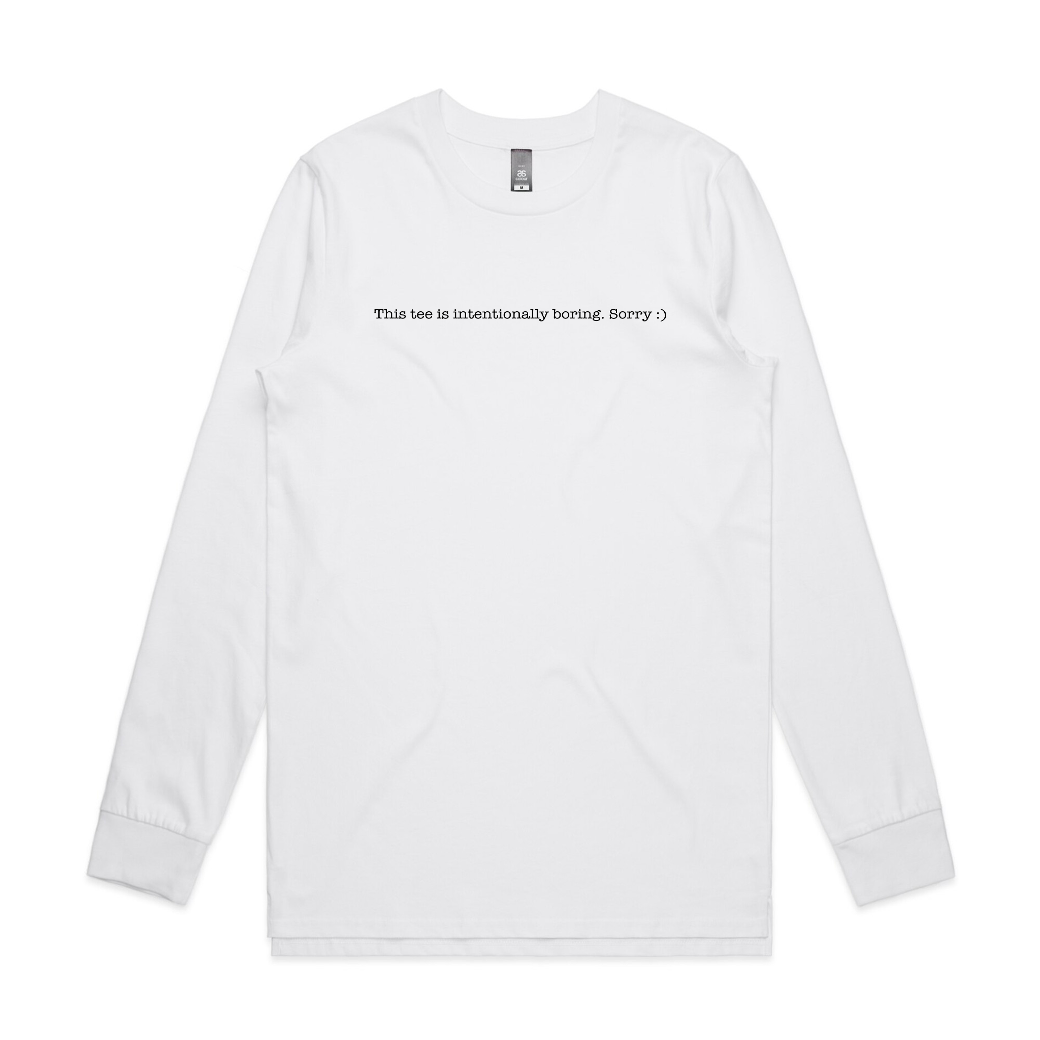 Intentionally Boring Tee