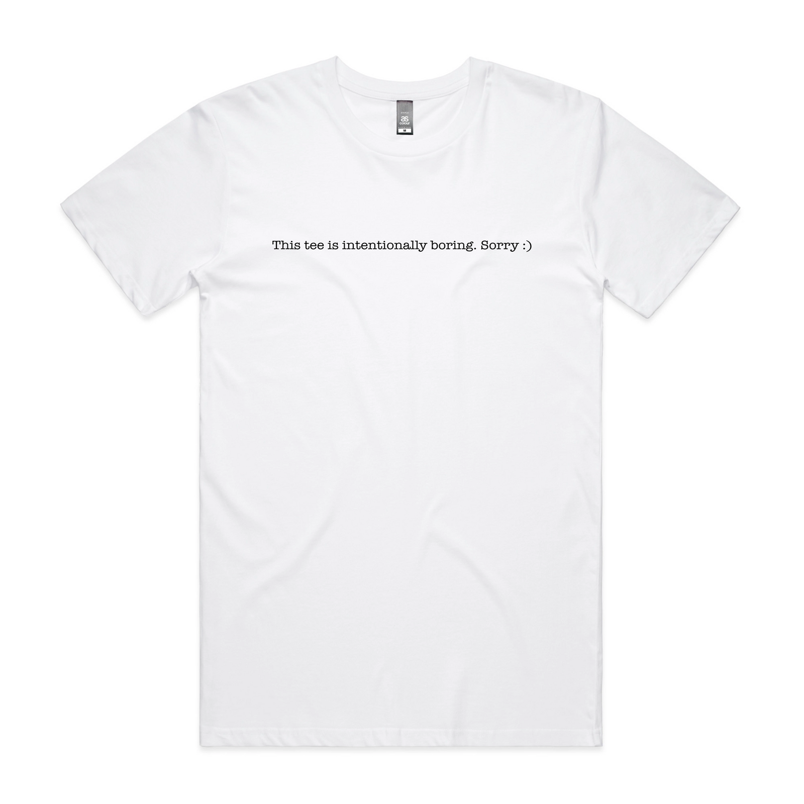 Intentionally Boring Tee