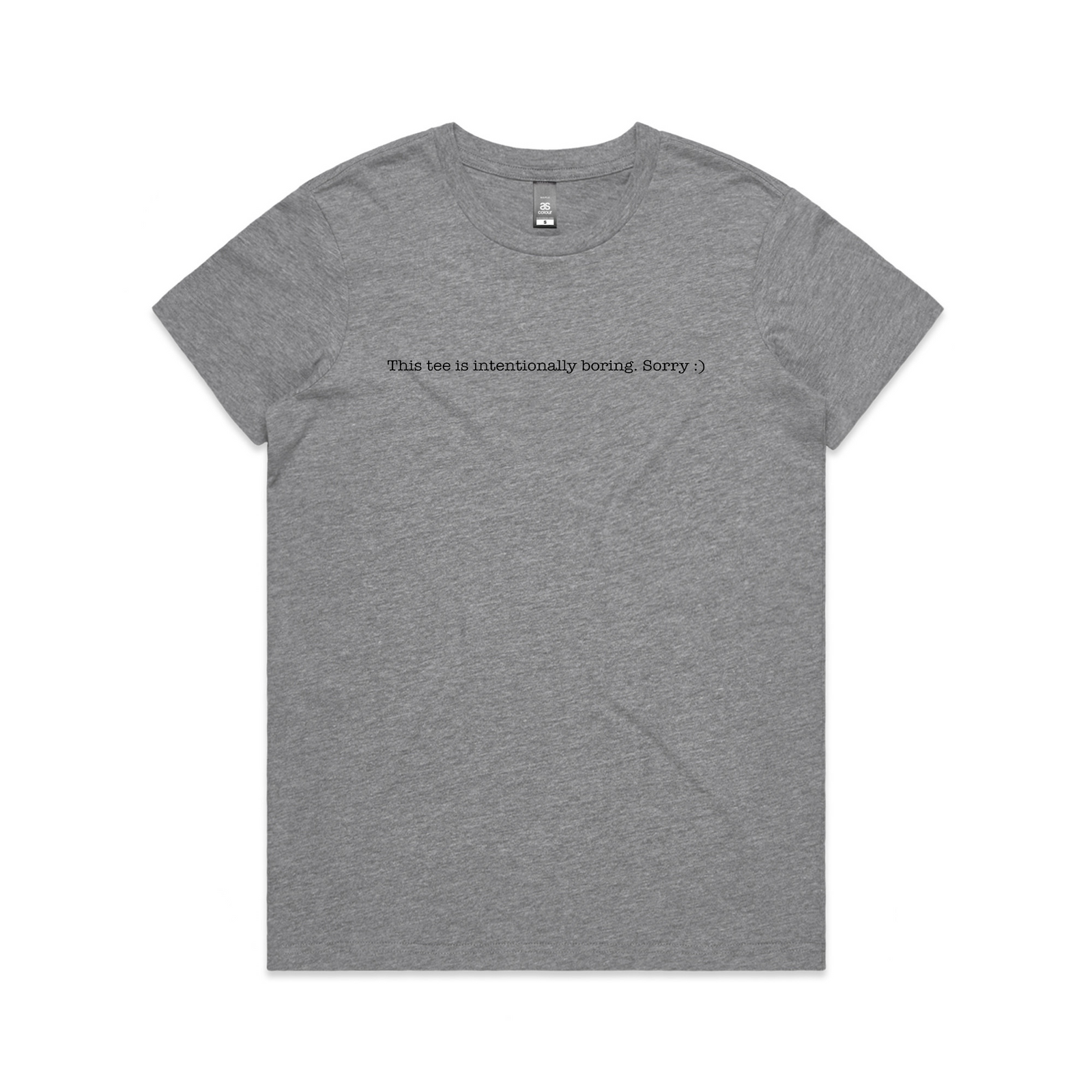 Intentionally Boring Tee