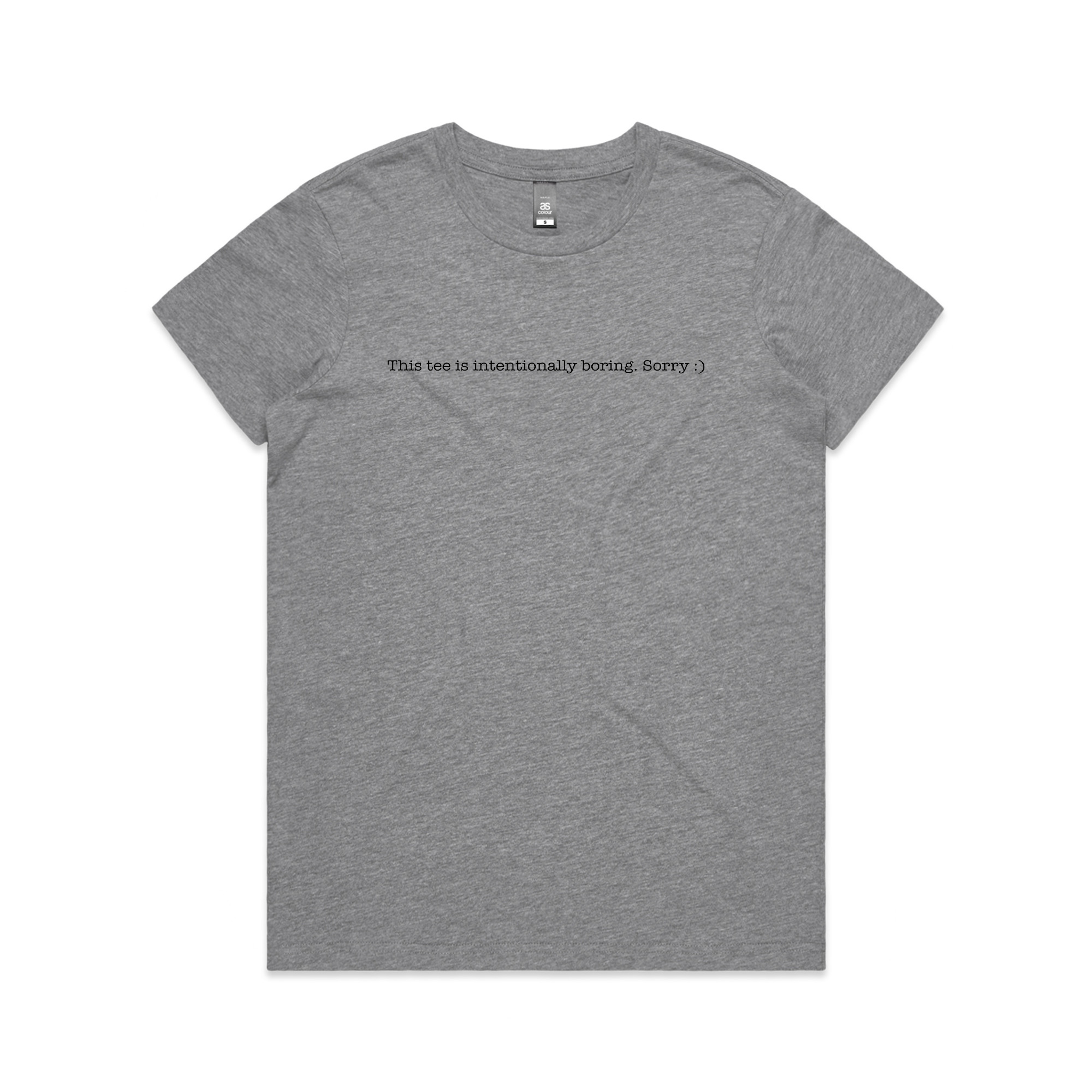 Intentionally Boring Tee