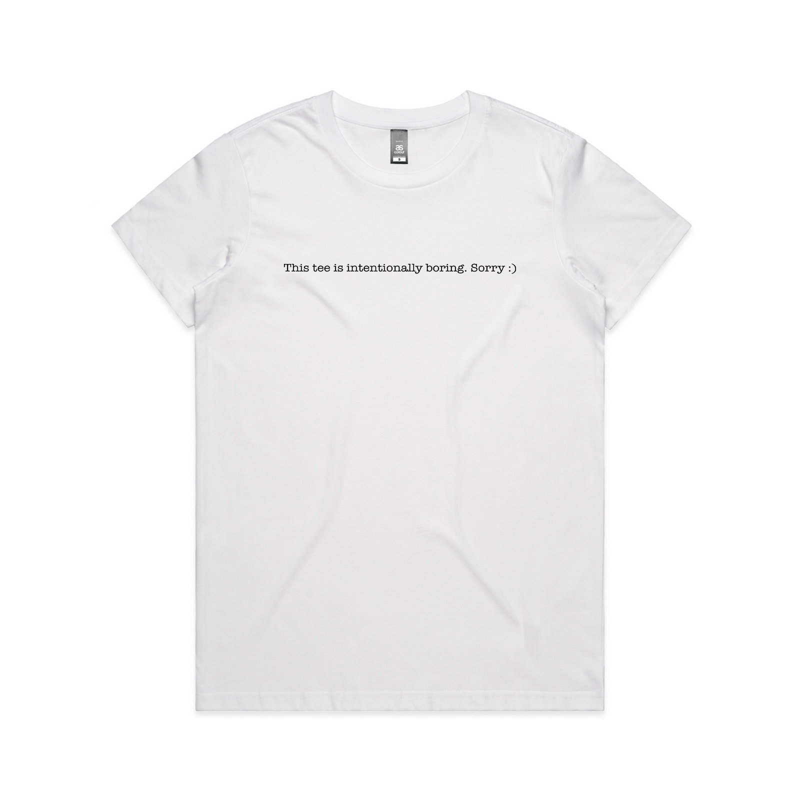 Intentionally Boring Tee