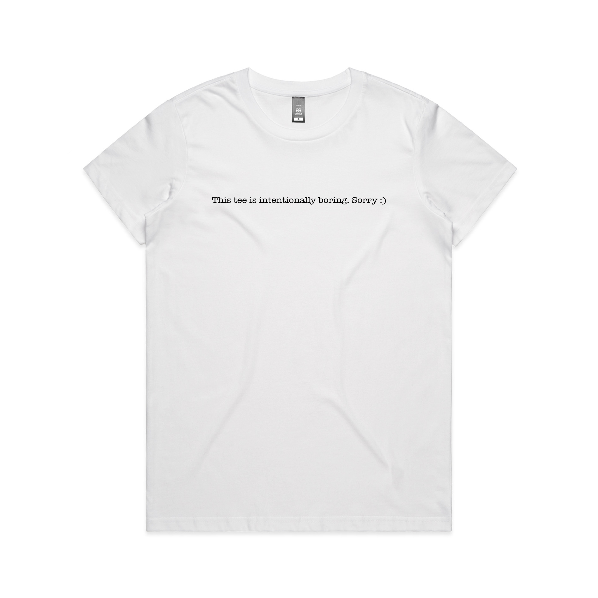 Intentionally Boring Tee