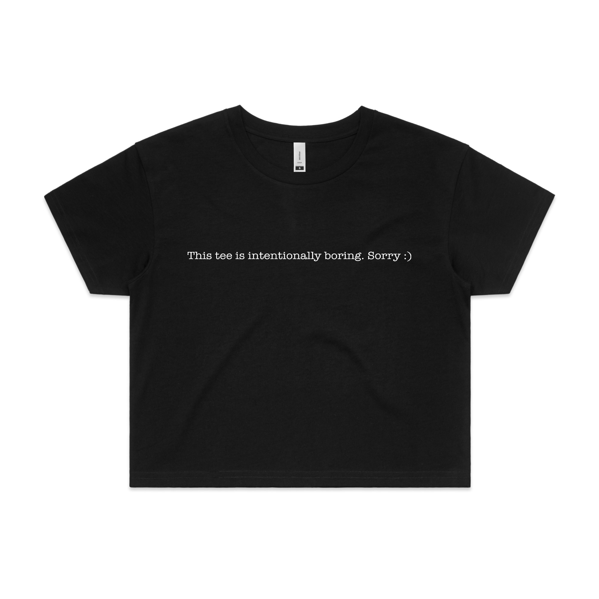 Intentionally Boring Tee