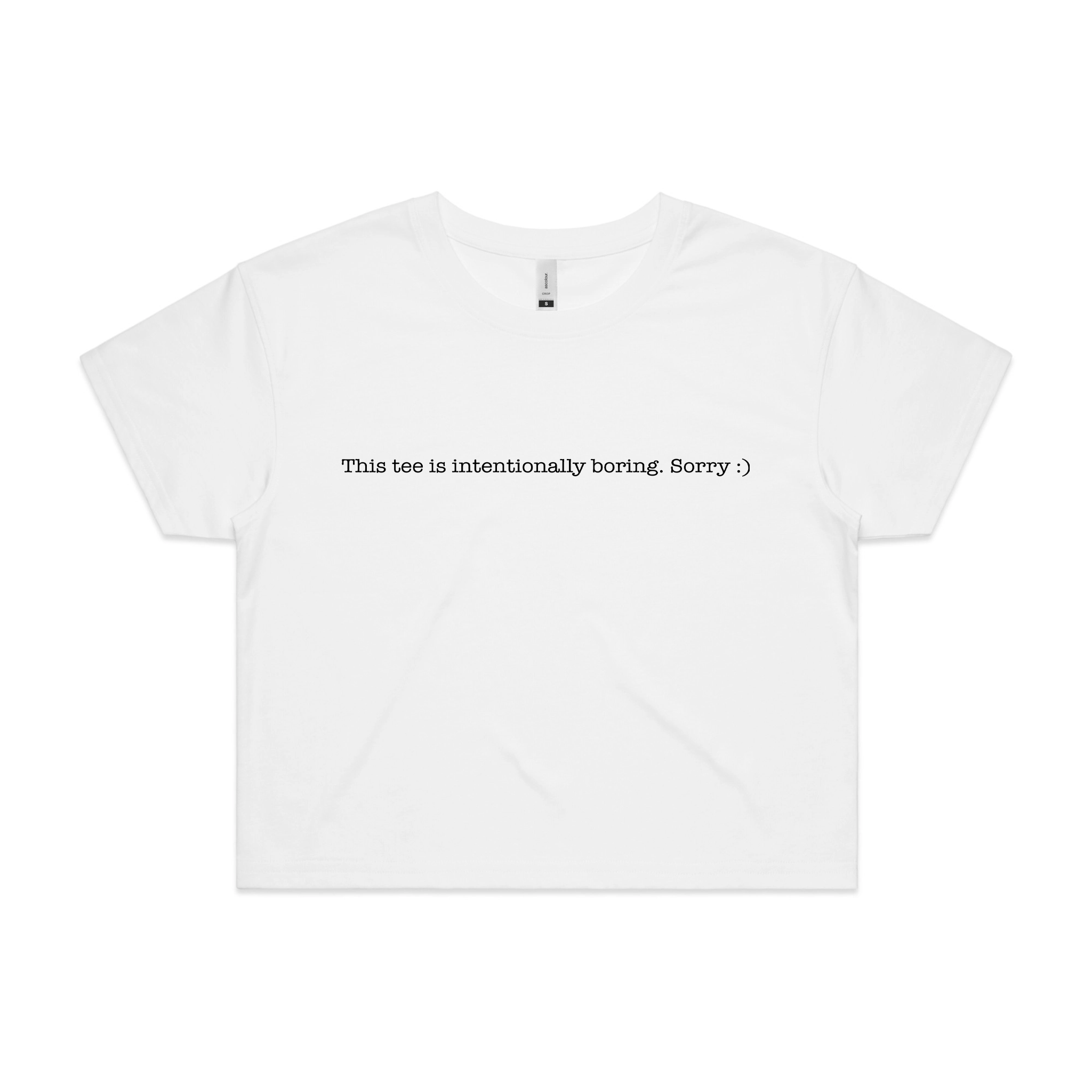 Intentionally Boring Tee