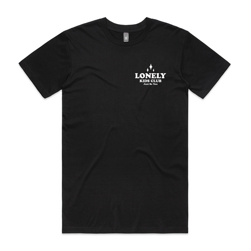 It's Okay Tee by Lonely Kids Club. All clothing from our T-shirts to our shorts and hoodies are ethically made, and printed packed and shipped from Sydney.