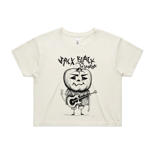 Jack Black O'Lantern Tee by Lonely Kids Club. All clothing from our T-shirts to our shorts and hoodies are ethically made, and printed packed and shipped from Sydney.